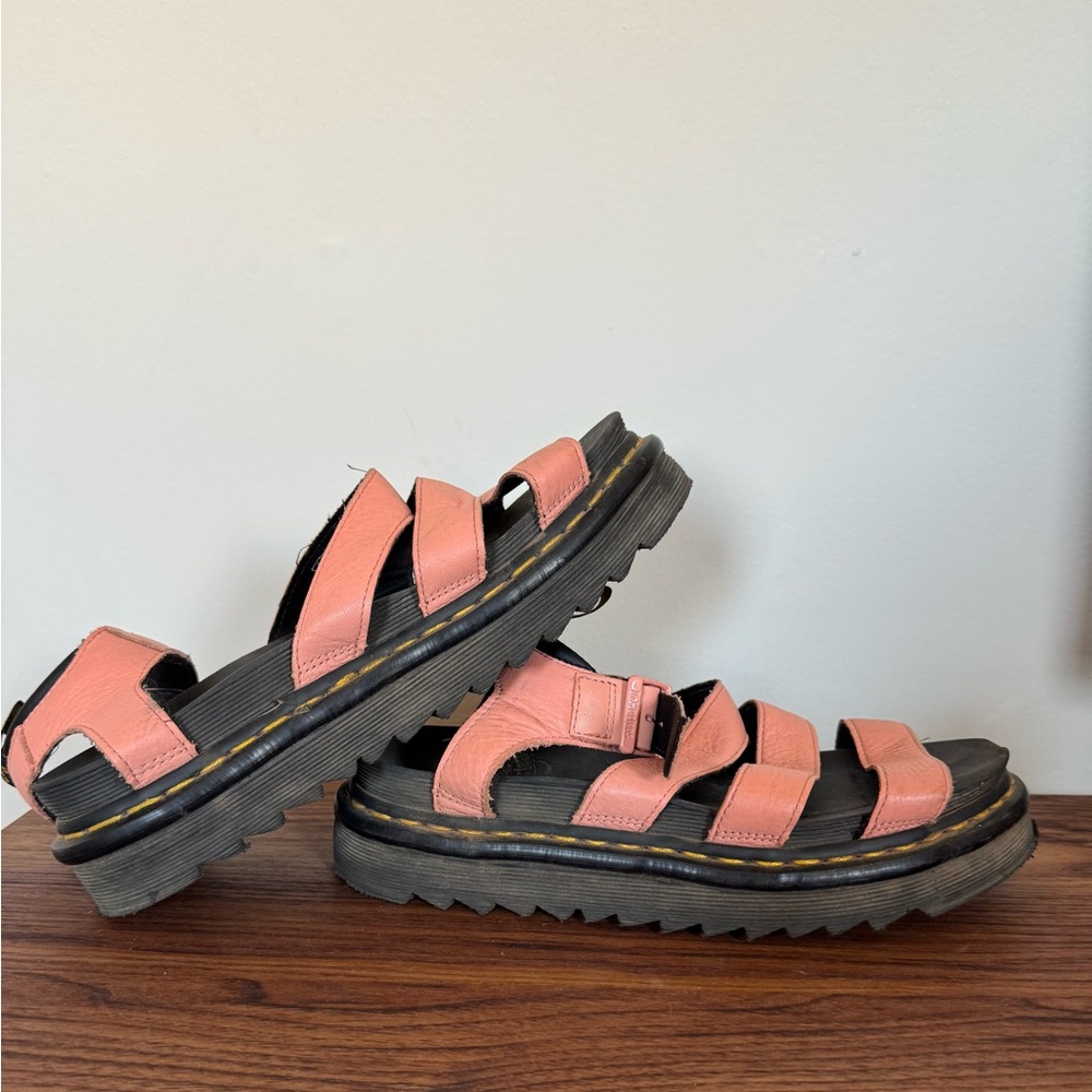 Dr. Martens Pink Strappy Sandals - Picture 4 of 4